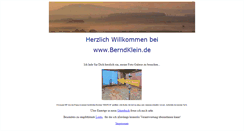 Desktop Screenshot of berndklein.de