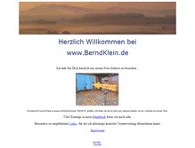 Tablet Screenshot of berndklein.de